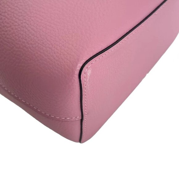 COACH Small Town Bucket Bag Pink Leather - Handbag 159-080625 - Picture 5 of 9